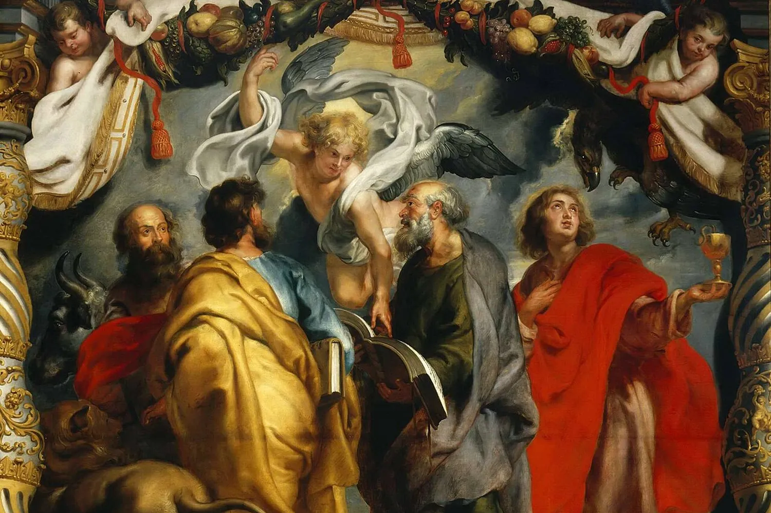The_Four_Evangelist_-_Cartone